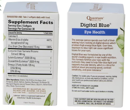 Quantum - Softgels Digital Blue (60.SG)