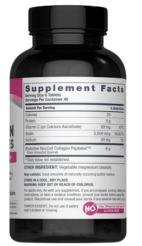 Neocell - Collagen Plus C & Biotin (270.TB)