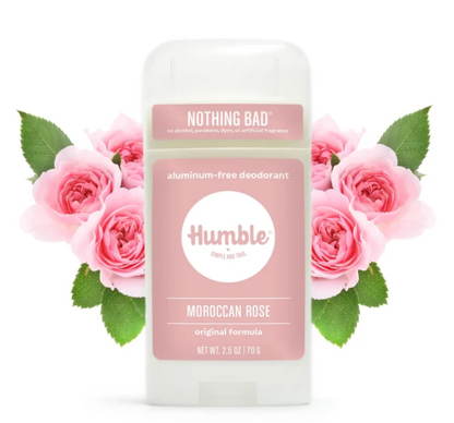 Humble Brands - Deodorant Moroccan Rose (2.5OZ)