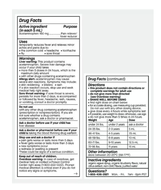 Genexa - Kids Acetaminophen (4.FO)