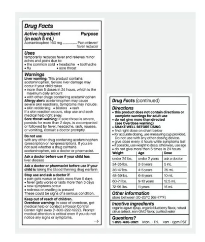 Genexa - Kids Acetaminophen (4.FO)