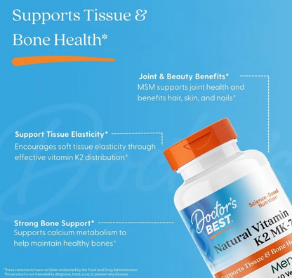 Doctors Best - Vitamin K2 Menaq7 (60.VC)