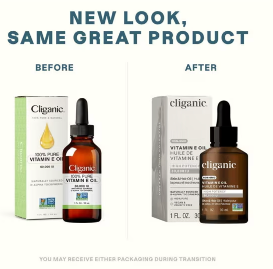 Cliganic - Oil Vitamin E Pure Nogmo (2.FO)
