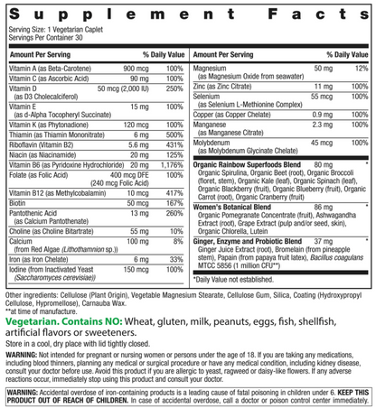 Rainbow Light - Multivitamin Womens One (30.CP)