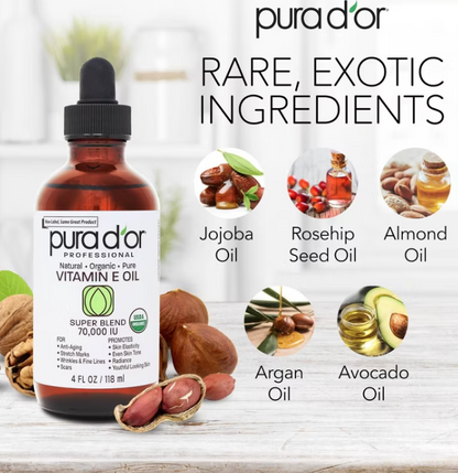 Pura D Or - Oil Vitamin E Profssnal (4.FO)
