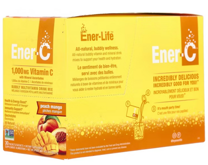 Ener Life - Vitamin C Pkt Peach Mngo (30PC)