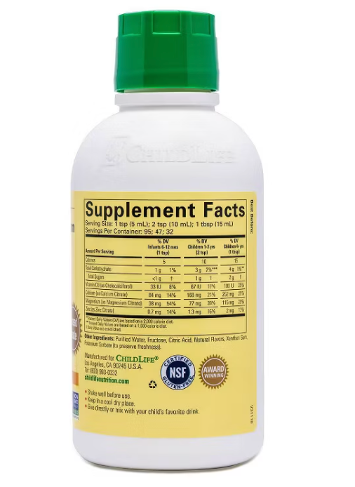 Childlife - Calcium Liq W Mgnsm (16.OZ)