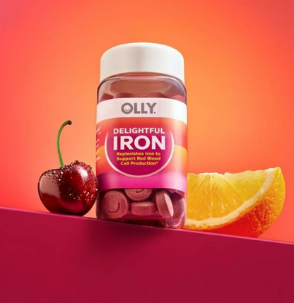Olly - Iron Fruit Punch Chew (60.TB)