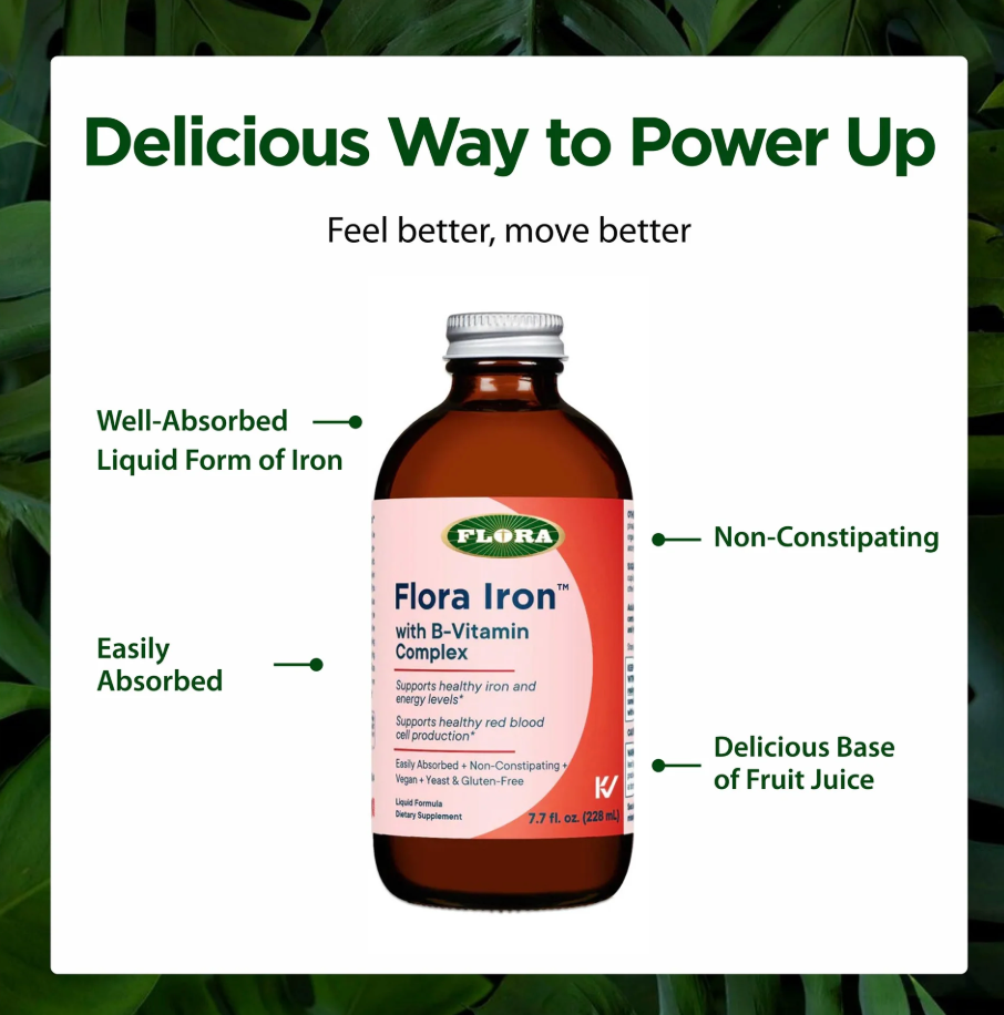Flora Health - Iron Herbal Liquid (7.7OZ)