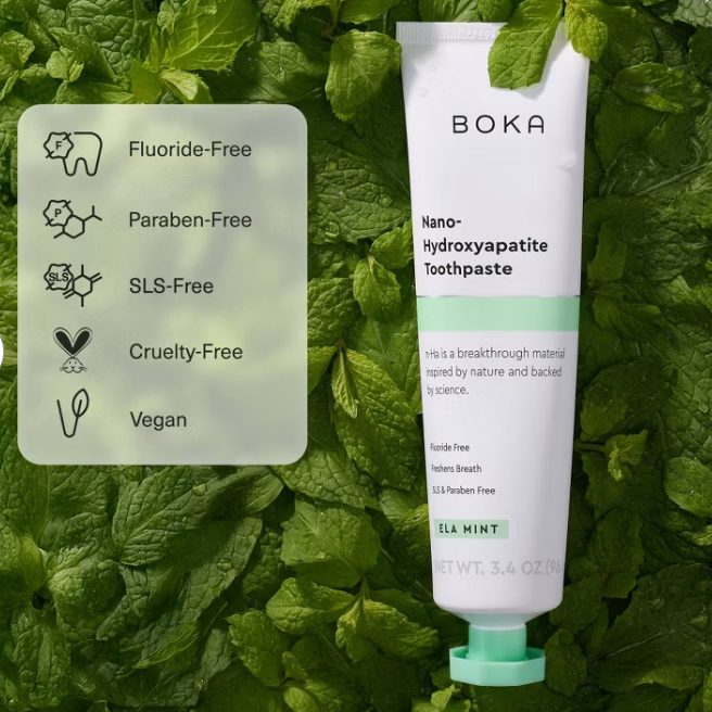 Boka - Toothpaste Ela Mint (3.4OZ)