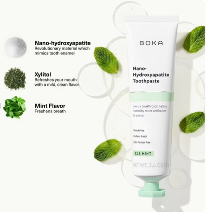 Boka - Toothpaste Ela Mint (3.4OZ)