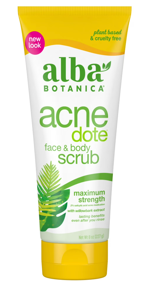 Alba Botanica - Face & Body Scrub Acnedote (8.OZ)