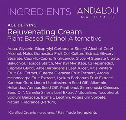 Andalou Naturals - Cream Facial Rejuvenating (1.7OZ)