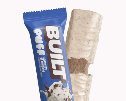Built Bar - Bar Cookies N Cream Puff (1.41OZ) - 12 bars