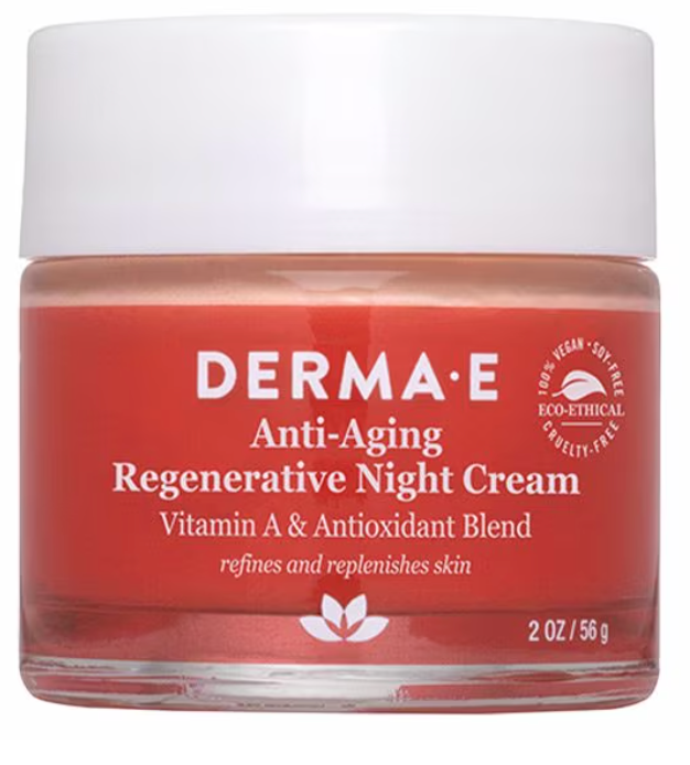 Derma E - Cream Night Regnrtv Antiaging (2.OZ)