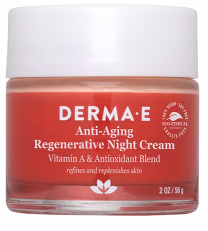 Derma E - Cream Night Regnrtv Antiaging (2.OZ)