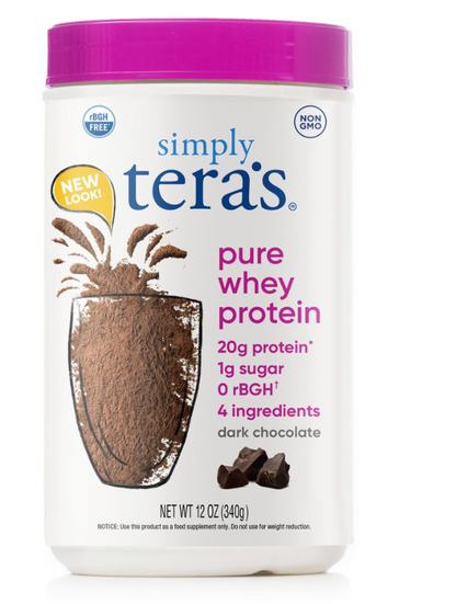 Simply Teras - Protein Whey Drk Choc Rbgh Fre (12.OZ)