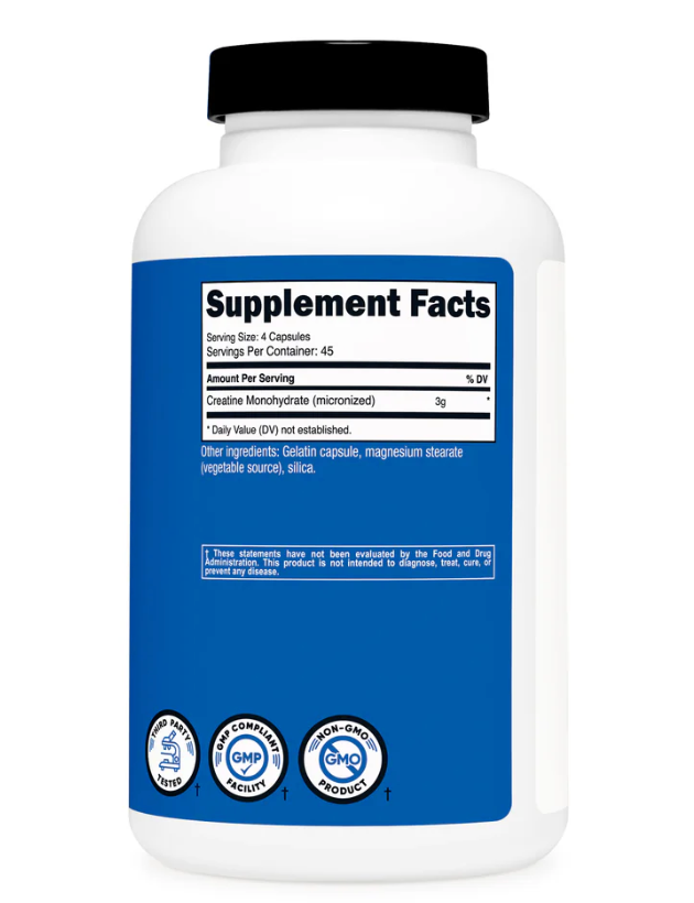 Nutricost - Creatine 3000Mg Monohydr (180.CP)