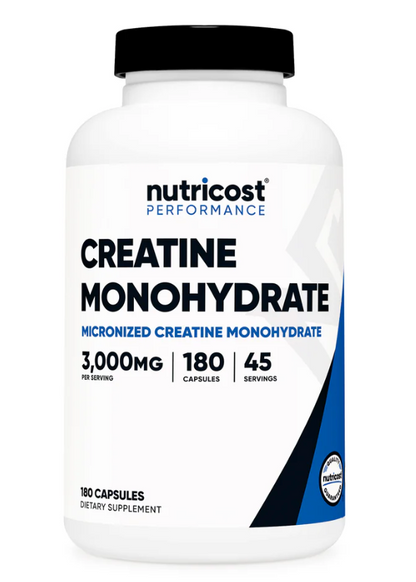 Nutricost - Creatine 3000Mg Monohydr (180.CP)