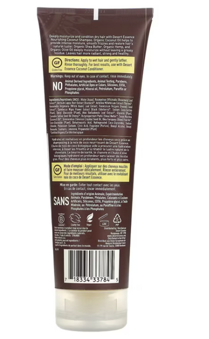 Desert Essence - Shampoo Coconut (8.FO)