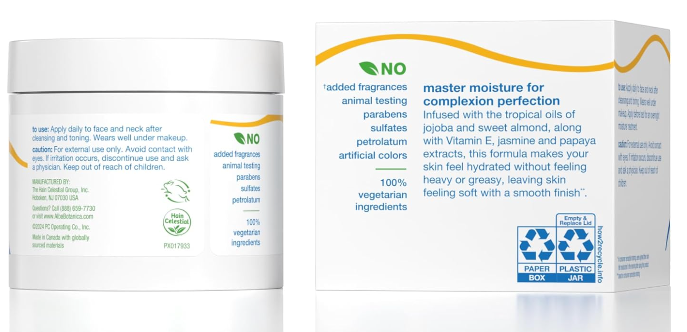 Alba Botanica - Cream Moistrzr Ultra Hyd (3.OZ)
