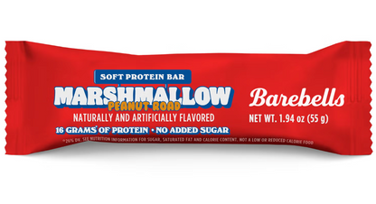 Barebells - Bar Mrshmllw Peanut Road (1.94OZ) - 12 bars