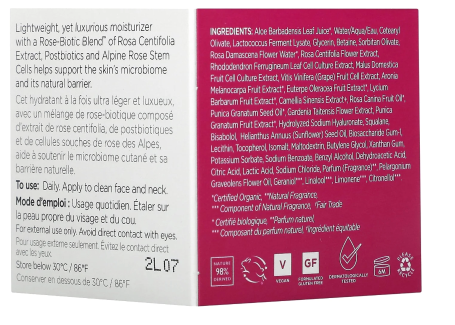 Andalou Naturals - Cream Day Biome Balancin (1.7OZ)