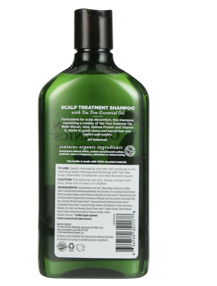 Avalon Organics - Shampoo Ttree Trtment (11.FO)