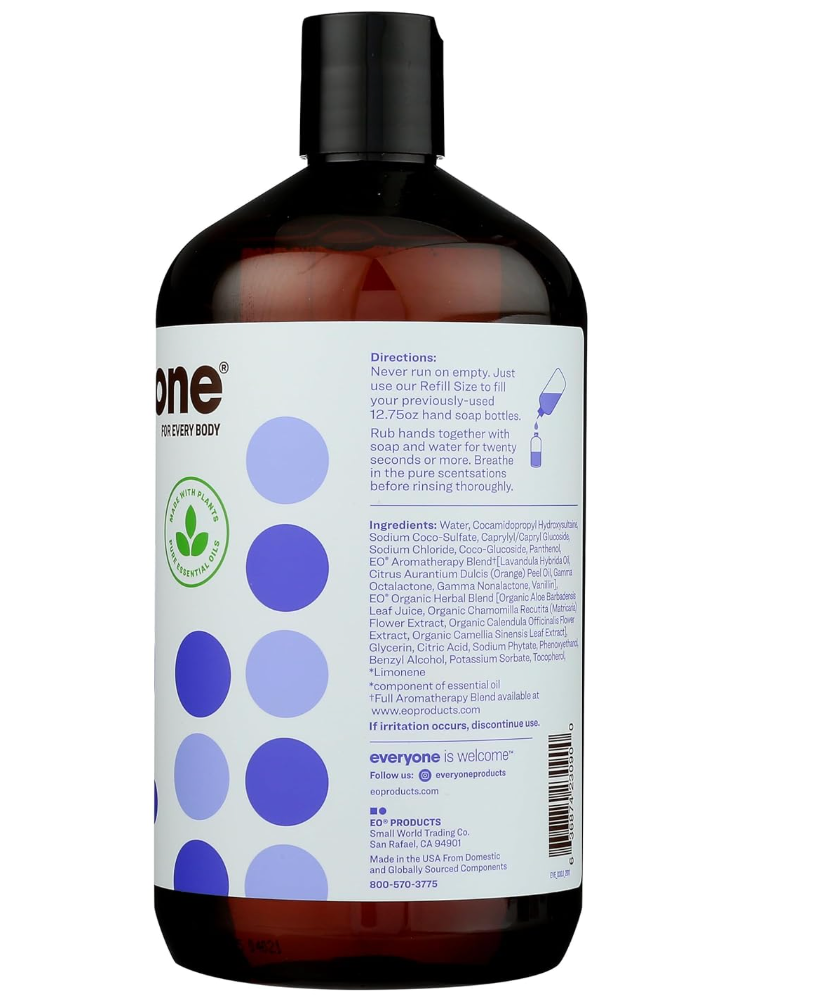 Everyone - Soap Hand Lavender Coconu (32.OZ)