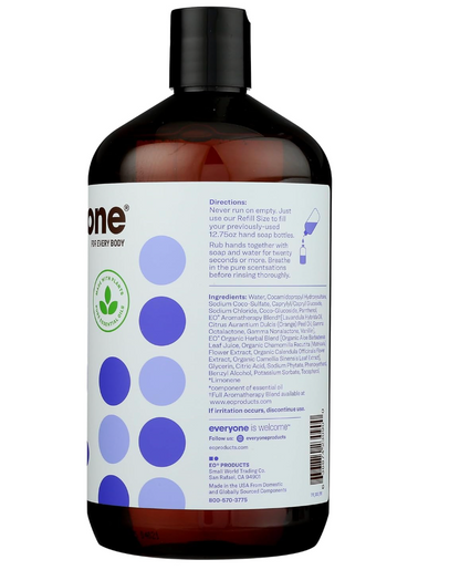Everyone - Soap Hand Lavender Coconu (32.OZ)