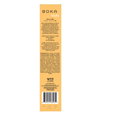 Boka - Toothpaste Orange Cream (3.4OZ)
