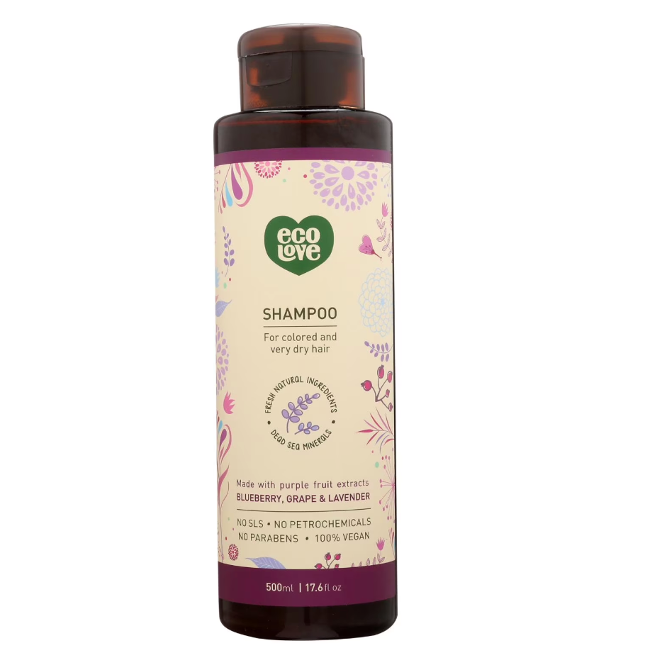 Ecolove - Shampoo Frt Prpl Clrd Dry (17.6OZ)