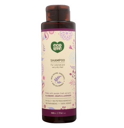 Ecolove - Shampoo Frt Prpl Clrd Dry (17.6OZ)