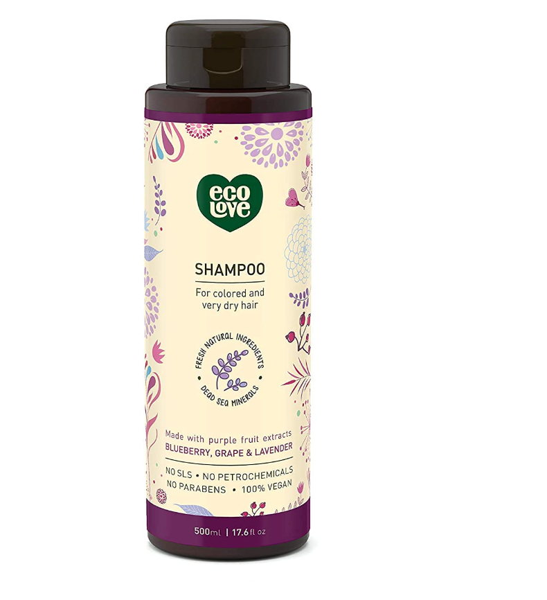 Ecolove - Shampoo Frt Prpl Clrd Dry (17.6OZ)