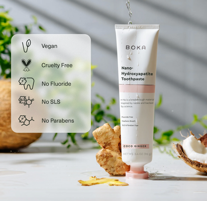 Boka - Toothpaste Coco Ginger (3.4OZ)