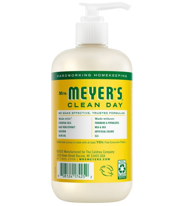 Mrs Meyers Clean Day - Soap Hand Liq Hnysckle (12.5OZ)
