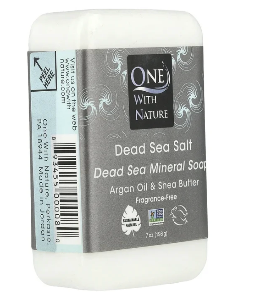 One With Nature - Soap Bar Dead Sea Salt (7.OZ)