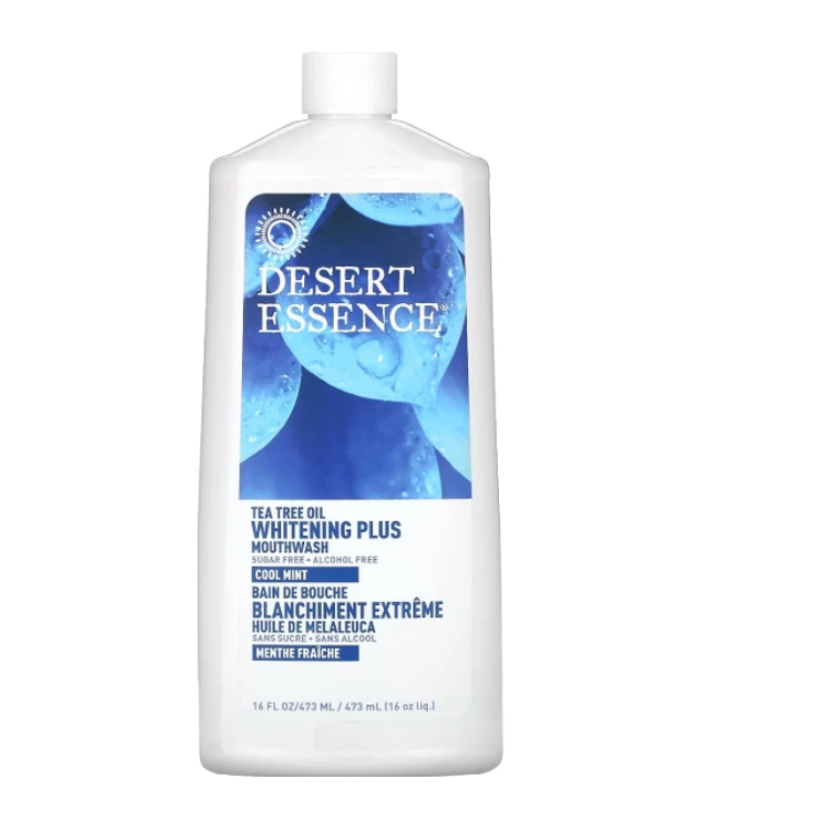 Desert Essence - Mouthwash Whtng+ Ttree Oil (16.FO)