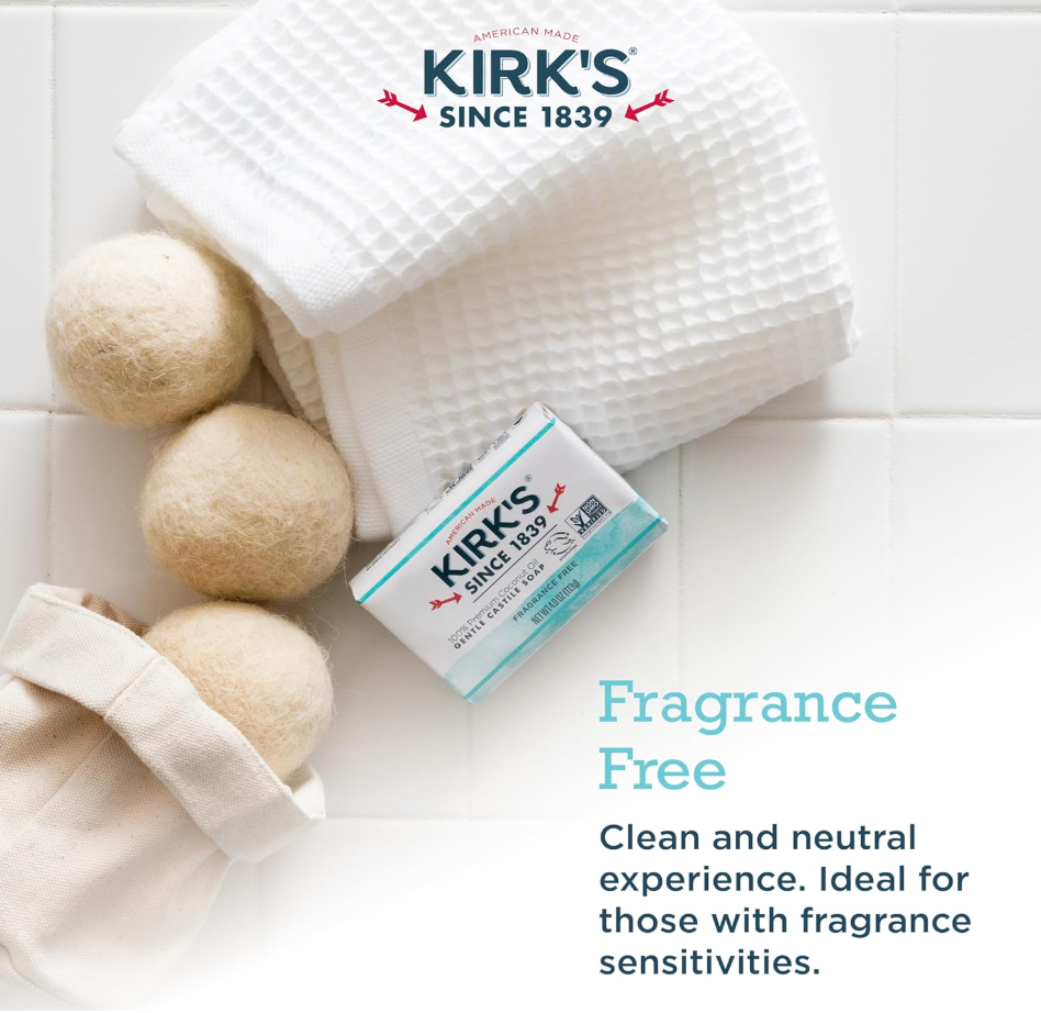 Kirks - Soap Bar 3Pk Castile Ccnut (12.OZ)