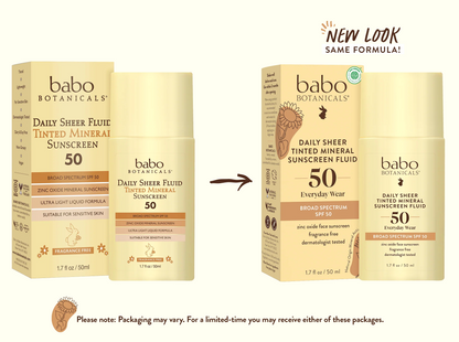 Babobotani - Sunscreen Mnrl Tnt Spf50 (1.7FO)