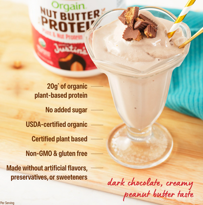 Orgain - Protein Pwdr Nut Pb Choc (18.7OZ)