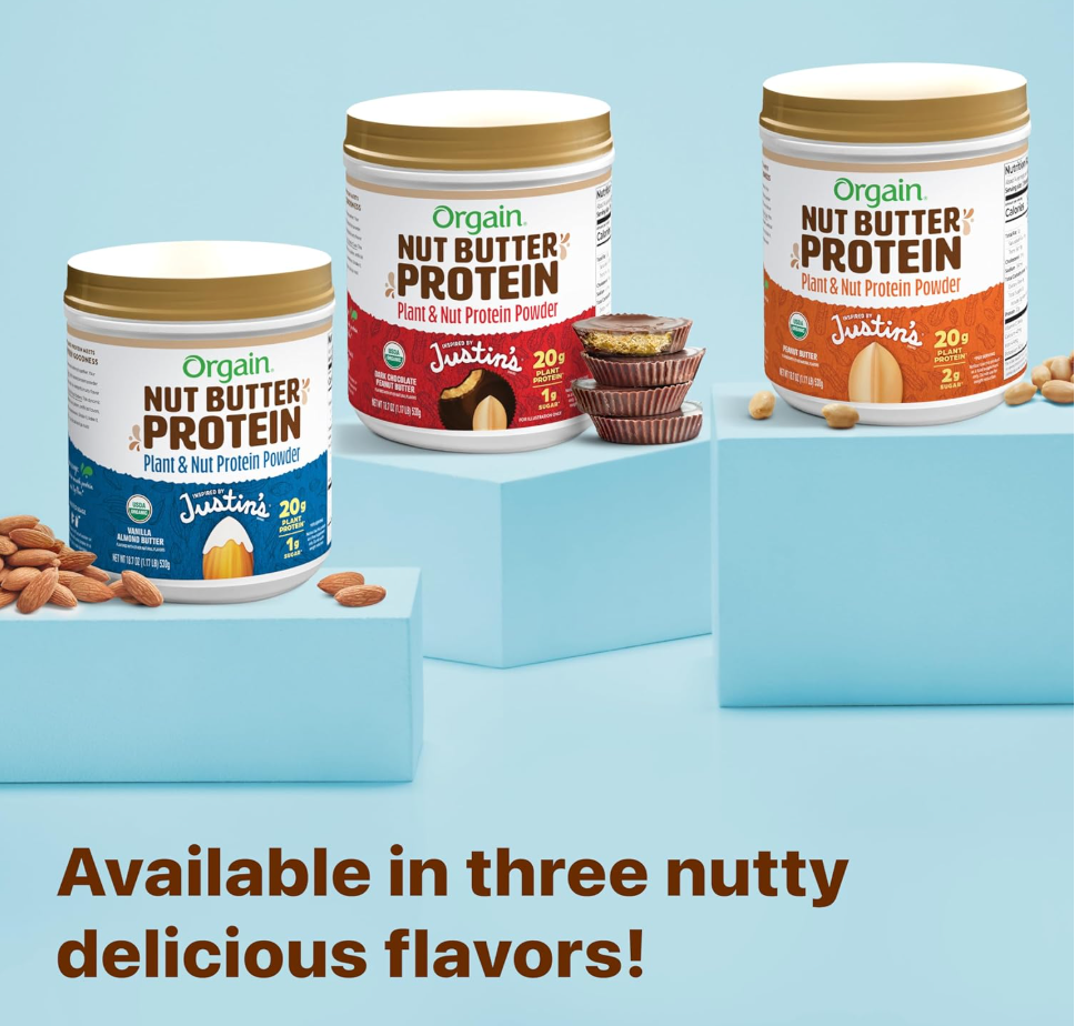 Orgain - Protein Pwdr Nut Pb Choc (18.7OZ)