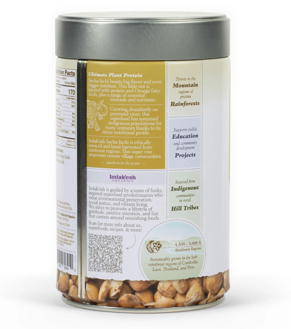 Imlakesh Organics - Seeds Sacha Inchi Wld Hrv (14.OZ)