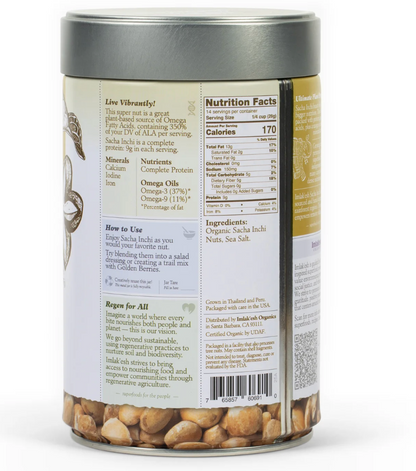 Imlakesh Organics - Seeds Sacha Inchi Wld Hrv (14.OZ)