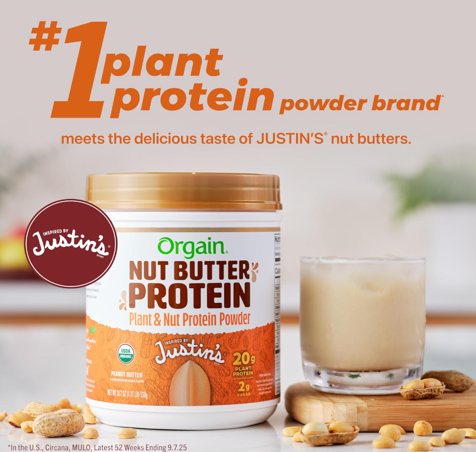 Orgain - Protein Nut Pb (18.7OZ)