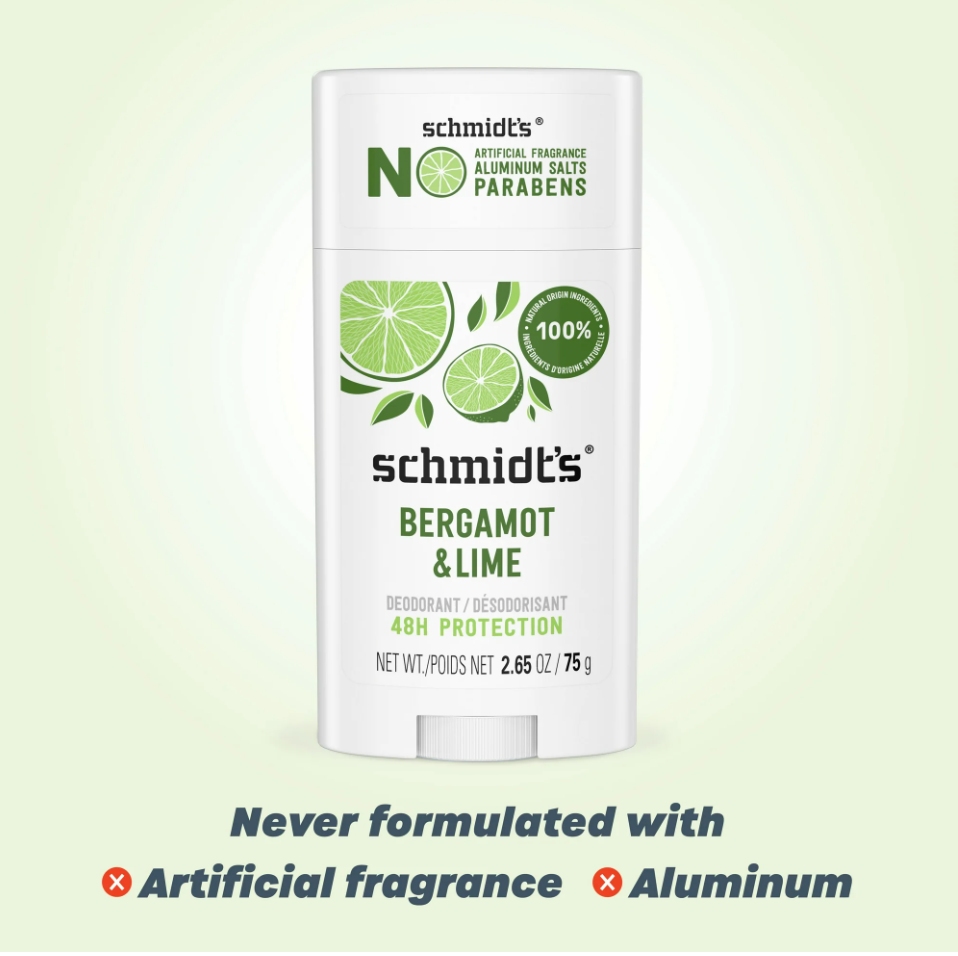 Schmidts - Deodorant Bergamont Lime (2.65OZ)