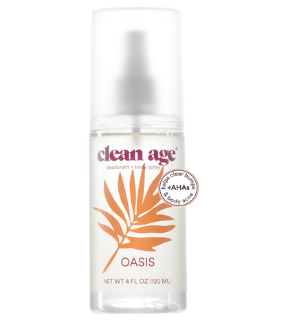 Clean Age - Deodorant Spray Oasis (4.OZ)