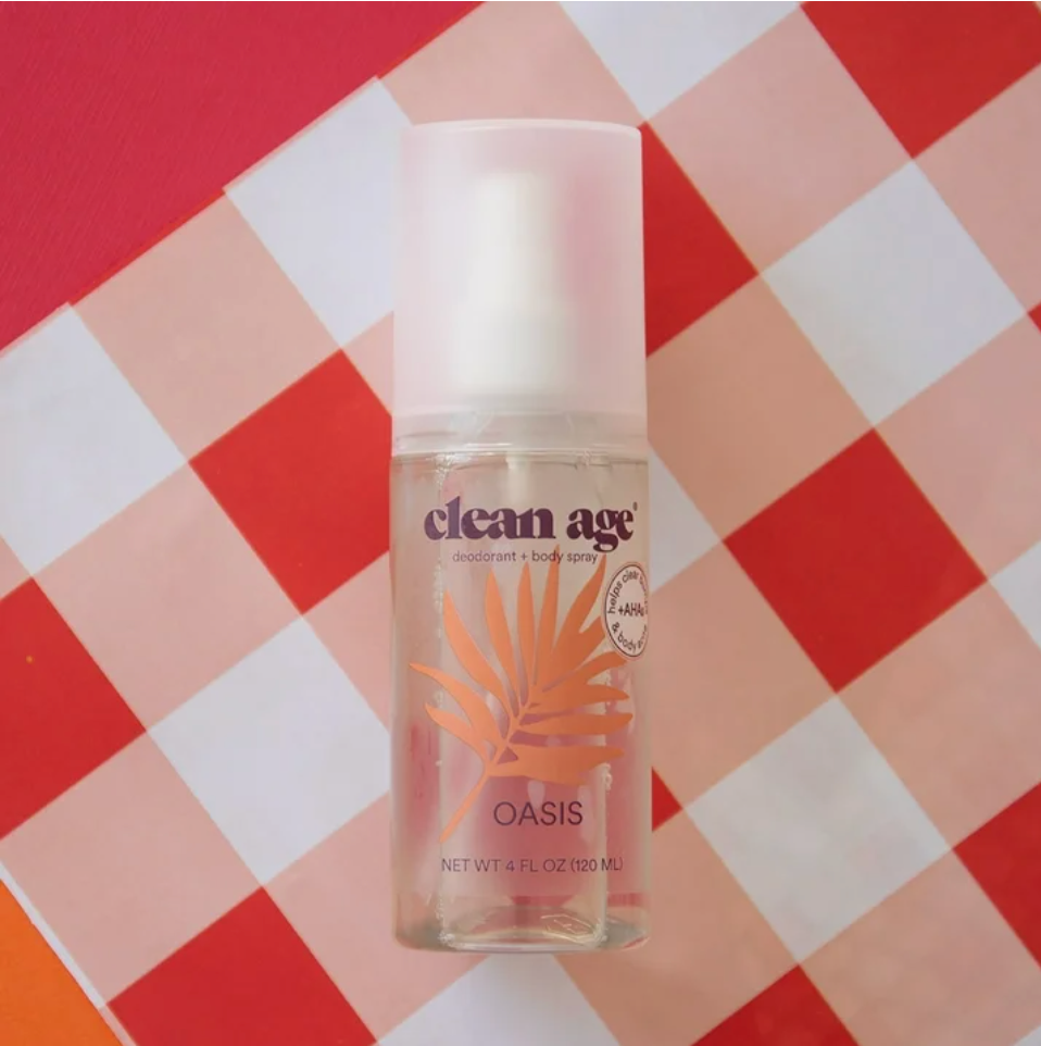Clean Age - Deodorant Spray Oasis (4.OZ)