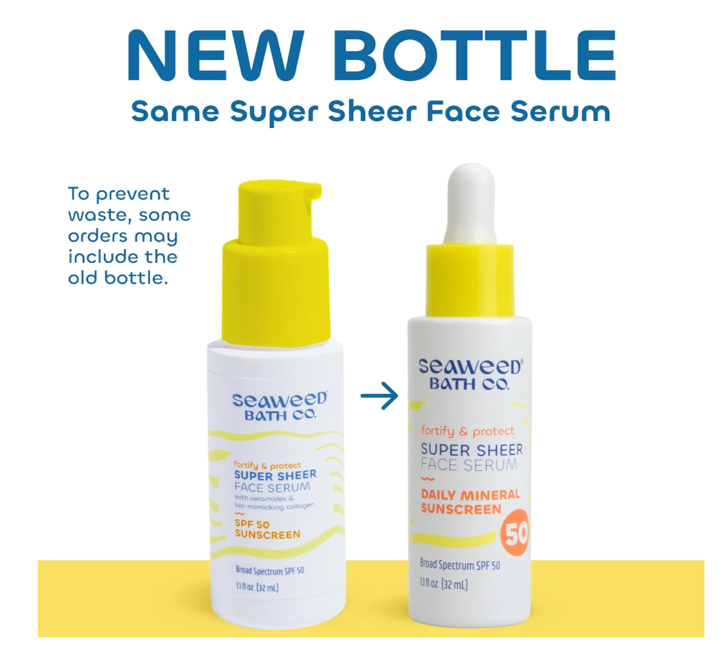 Seaweed Bath Company - Serum Face Spf 50 (1.1FO)