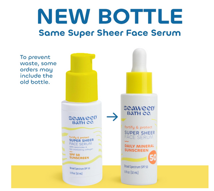 Seaweed Bath Company - Serum Face Spf 50 (1.1FO)